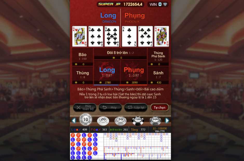 Luật chơi game bài đơn giản