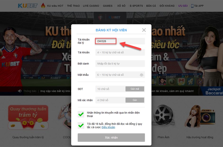 Hướng dẫn đăng ký tài khoản