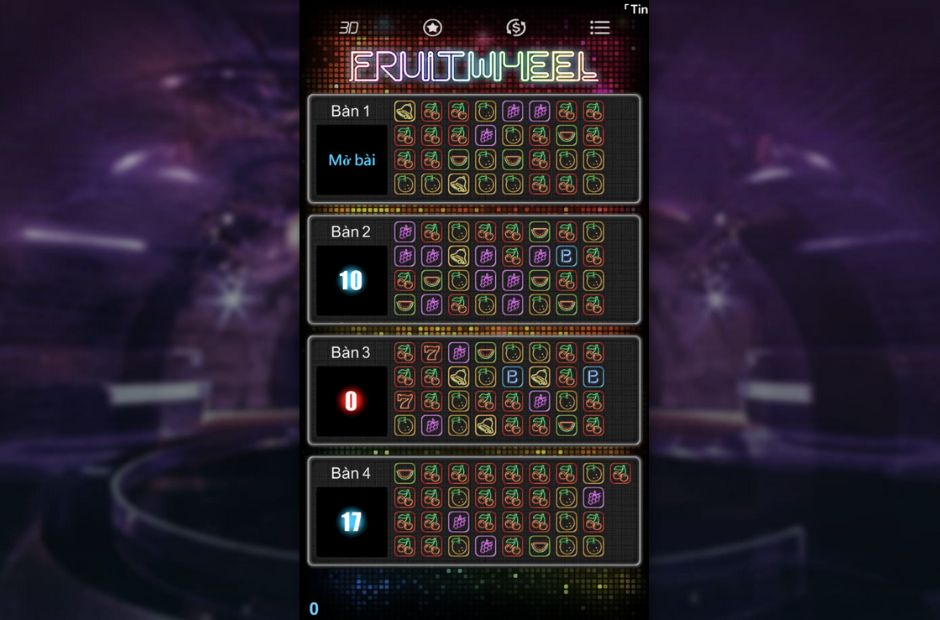 Tìm hiểu về slot game Fruit Wheel
