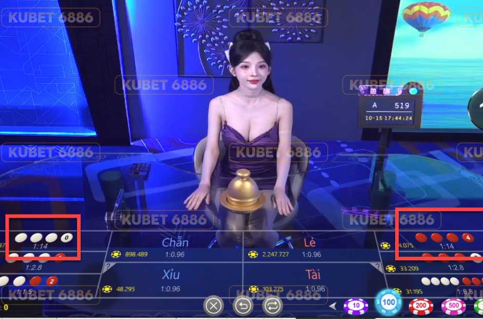 Tứ trắng và tứ đỏ đều có tỷ lệ trả thưởng rất cao