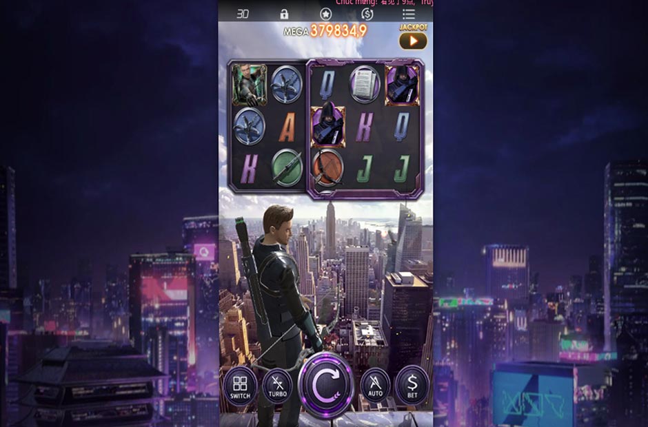 Hawkeye là một trong những trò chơi mới nhất vừa ra mắt trên nền tảng cược online