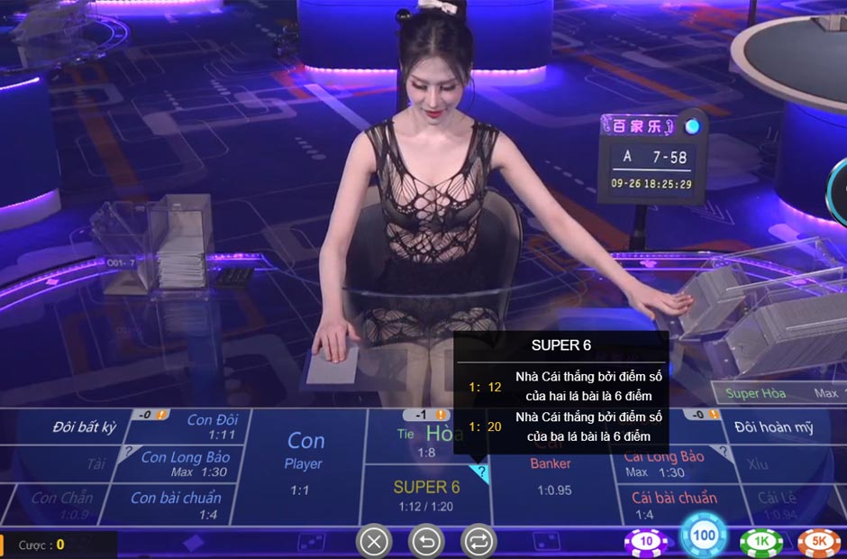 Năm rõ luật chơi baccarat từ MC người Việt sexy 