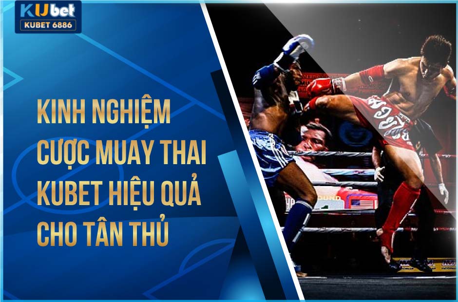 Kinh nghiệm cược muay thai kubet hiệu quả cho tân thủ